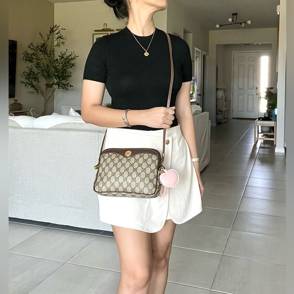 🍓GUCCI GG PVC Sling Bag - Picture 12 of 12